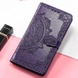 Кожаный чехол (книжка) Art Case с визитницей для Xiaomi Redmi A3 Фиолетовый