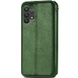 Шкіряний чохол книжка GETMAN Cubic (PU) для Samsung Galaxy A32 4G, Зелений