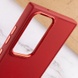 TPU чехол Bonbon Metal Style для Samsung Galaxy S24 Ultra Красный / Red