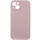 Чохол Silicone Case Full Camera Protective (AA) NO LOGO для Apple iPhone 13 (6.1"), Розовый / Chalk Pink