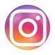 Держатель для телефона Glass Logo Instagram