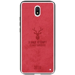 TPU+Textile чехол Deer для Xiaomi Redmi 8a Красный