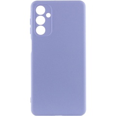 Чехол Silicone Cover Lakshmi Full Camera (AA) для Samsung Galaxy M35 5G Сиреневый / Dasheen