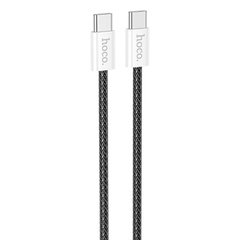 Дата кабель Hoco X104 Source 60W Type-C to Type-C (1m), Black