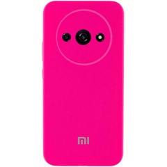 Чехол Silicone Cover Lakshmi Full Camera (AAA) with Logo для Xiaomi Redmi A3 Розовый / Barbie pink