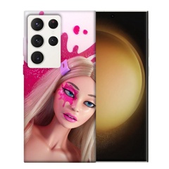 TPU чохол Barbie для Samsung Galaxy S23 Ultra, Pink