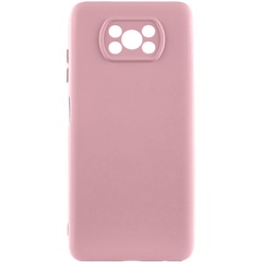 Чехол Silicone Cover Lakshmi Full Camera (AAA) для Xiaomi Poco X3 NFC / Poco X3 Pro Розовый / Pink Sand