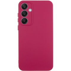 Чехол Silicone Cover Lakshmi Full Camera (AA) для Samsung Galaxy S25 Бордовый / Marsala