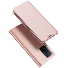 Чехол-книжка Dux Ducis с карманом для визиток для Xiaomi Redmi Note 12 Pro Plus, Rose Gold