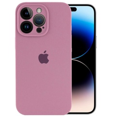 Чохол Silicone Case Full Camera Protective (AA) для Apple iPhone 14 Pro (6.1"), Лиловый / Lilac Pride