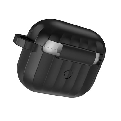 Силіконовий футляр Hoco WB22 для навушників AirPods 3, Чорний