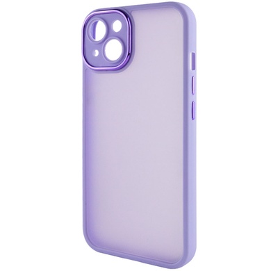 TPU+PC чохол Accent для Apple iPhone 14 (6.1"), White / Purple