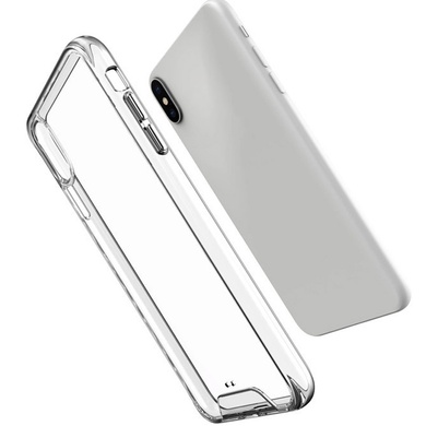 Чохол TPU Space Case transparent для Apple iPhone X / XS (5.8"), Прозрачный