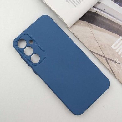 Чохол Silicone Cover Lakshmi Full Camera (A) для Samsung Galaxy A35, Синій / Navy Blue