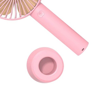 Портативный мини вентилятор Q5 Розовый