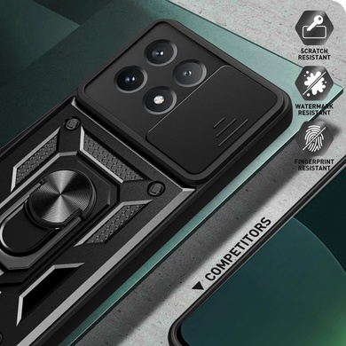 Удароміцний чохол Camshield Serge Ring для Xiaomi Poco X6 Pro, Чорний