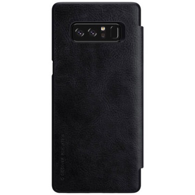 Кожаный чехол (книжка) Nillkin Qin Series для Samsung Galaxy Note 8 Черный