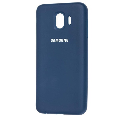 Чохол Silicone Cover (AA) для Samsung J400F Galaxy J4 (2018), Синій / Blue