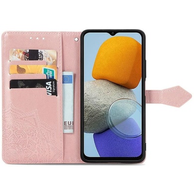 Кожаный чехол (книжка) Art Case с визитницей для Samsung Galaxy A24 4G Розовый