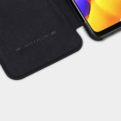 Кожаный чехол (книжка) Nillkin Qin Series для Samsung Galaxy A11 Черный