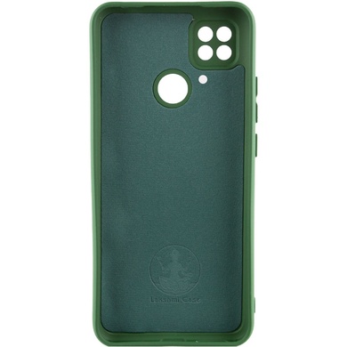 Чехол Silicone Cover Lakshmi Full Camera (A) для Xiaomi Poco C40 Зеленый / Dark green