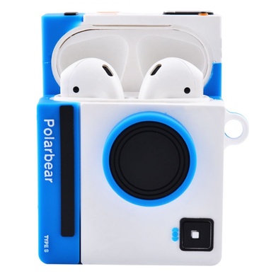 Силіконовий футляр Retro Camera для навушників AirPods 1/2, Camera