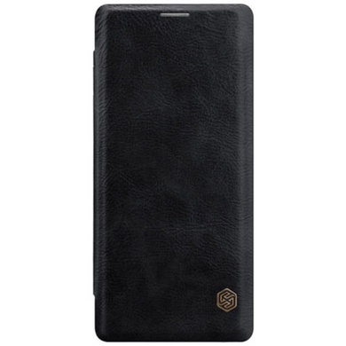 Шкіряний чохол (книга) Nillkin Qin Series для Samsung Galaxy Note 8, Чорний