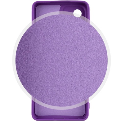Чехол Silicone Cover Lakshmi Full Camera (A) для Samsung Galaxy A54 5G Фиолетовый / Purple