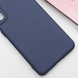 Чехол Silicone Cover Lakshmi Full Camera (AA) для Samsung Galaxy S24 FE Синий / Midnight blue