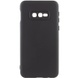 Чохол Silicone Cover Lakshmi Full Camera (A) для Samsung Galaxy S10e, Чорний / Black