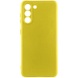Чохол Silicone Cover Lakshmi Full Camera (A) для Samsung Galaxy S21, Жовтий / Flash