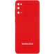 Чохол Silicone Cover Full Camera (AA) для Samsung Galaxy S20+, Червоний / Red