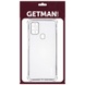 TPU чохол GETMAN Ease logo посилені кути для Samsung Galaxy A21s, Безбарвний (прозорий)