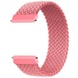 Ремінець Nylon Solo Loop для Xiaomi Amazfit / Samsung 20mm (Long 125mm), Рожевий / Light pink