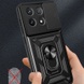 Ударопрочный чехол Camshield Serge Ring для Xiaomi Poco X6 Pro Черный