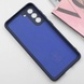 Чехол Silicone Cover Lakshmi Full Camera (AA) для Samsung Galaxy S24 FE Синий / Midnight blue