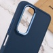 TPU чехол Bonbon Metal Style для Samsung Galaxy A34 5G Синий / Cosmos blue