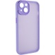 TPU+PC чохол Accent для Apple iPhone 14 (6.1"), White / Purple