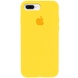 Чохол Silicone Case Full Protective (AA) для Apple iPhone 7 plus / 8 plus (5.5 "), Жовтий / Canary Yellow