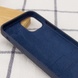 Чехол Silicone Case Full Protective (AA) для Apple iPhone 15 (6.1") Темный Синий / Midnight Blue