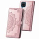Шкіряний чохол (книжка) Art Case з візитниці для Samsung Galaxy A12 / M12, Рожевий