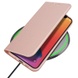Чехол-книжка Dux Ducis с карманом для визиток для Apple iPhone 14 / 13 (6.1") Rose Gold