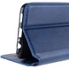 Кожаный чехол книжка GETMAN Cubic (PU) для Oppo A78 4G Синий