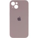 Чехол Silicone Case Full Camera Protective (AA) для Apple iPhone 14 (6.1") Серый / Lavender