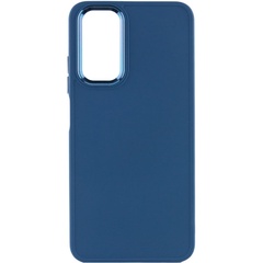 TPU чехол Bonbon Metal Style для Samsung Galaxy A14 4G/5G Синий / Denim Blue