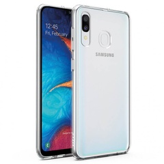 TPU чехол Epic Transparent 2,00 mm для Samsung Galaxy A20 / A30 Бесцветный (прозрачный)
