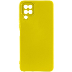 Чохол Silicone Cover Lakshmi Full Camera (AAA) для Samsung Galaxy M33 5G, Жовтий / Yellow