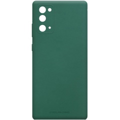TPU чехол Molan Cano Smooth для Samsung Galaxy Note 20 Зеленый