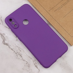 Чехол Silicone Cover Lakshmi Full Camera (A) для Xiaomi Redmi Note 7 / Note 7 Pro / Note 7s Фиолетовый / Purple