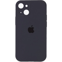 Чехол Silicone Case Full Camera Protective (AA) для Apple iPhone 14 (6.1") Серый / Dark Gray